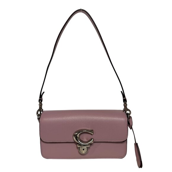 Coach Purple Pony Baguette Bag - Picture 2 of 6